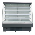 Curved fresh fruits and vegetable display chiller